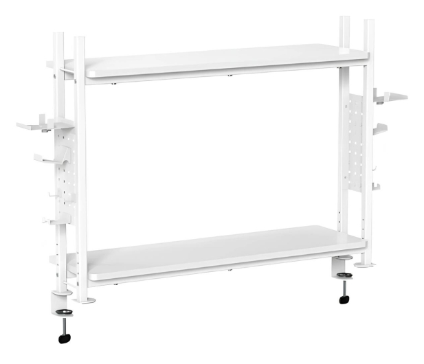 Spacetronik Wielofunkcyjny organizer do biurka SPB-120WW_120 - 1199582 - zdjęcie